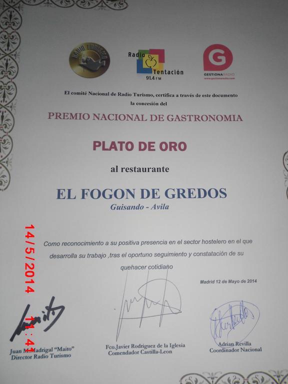 Gasthuis Hostal-restaurante Fogon De Gredos Guisando